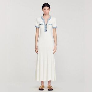 SANDRO PARIS ALECIA KNITTED DRESS:BRAND NEW